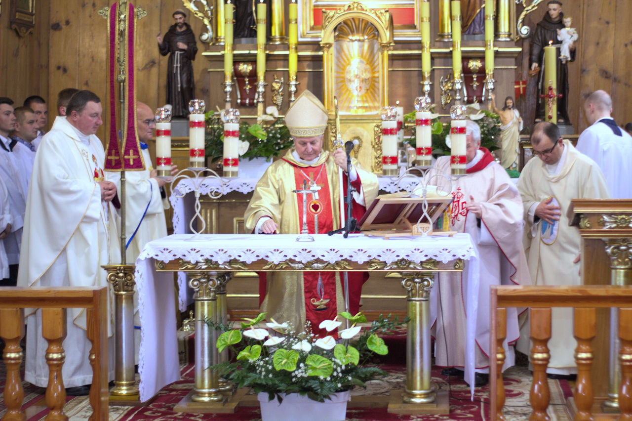 Wizytacja biskupia w 101 rocznicę powstania naszej parafii